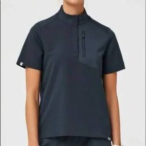 Figs Dark Habor Scrub Top